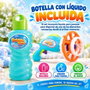 JugaToys Pistolet lanceur de bulles avec solution incluse