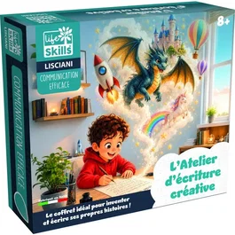 Lisciani Giochi Life Skills Écriture Créative et Storytelling - Coffret éducatif