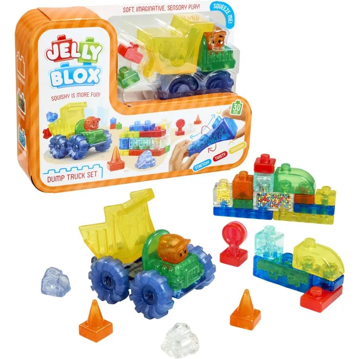 Goliath Jelly Blox Dump Truck - Blocs sensoriels pour tout-petit