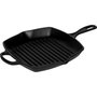 Le Creuset Poêle à griller Signature carrée 26 cm noir satiné