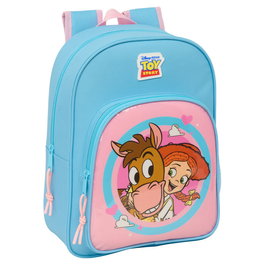 Disney Pixar Sac à dos Toy Story Jessie 34 cm adaptable chariot, bouteille, bretelles ergonomiques rembourrées, poche frontale grande