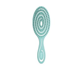 Wad Professional Beauty - Cepillo Ellipse Green - Cepillo Desenredante Biodegradable - Cerdas Flexibles et Ultrafines Sans Nuds - Peigne Sans Dammage - Massage du Cuir Chevelu