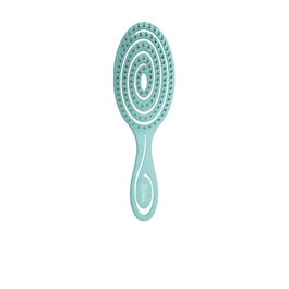 Wad Professional Beauty - Cepillo Ellipse Green - Cepillo Desenredante Biodegradable - Cerdas Flexibles et Ultrafines Sans Nuds - Peigne Sans Dammage - Massage du Cuir Chevelu