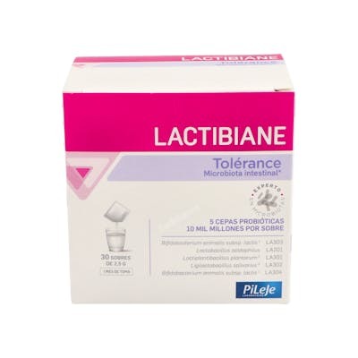 Pileje Lactibiane Tolerance 30 sachets Complément Alimentaire Probiotique 10 Milliards UFC Pileje Lactibiane Tolerance 30 sachets Complément Alimentaire Probiotique 10 Milliards UFC