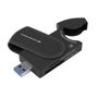 Conceptronic BIAN04B Lecteur de cartes externe USB 3.0 4 emplacements SD/Micro SD Noir