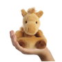 AURORA Peluche Palm Pals Cheval 13 cm en peluche douce, marquage CE, jouet d'enfant