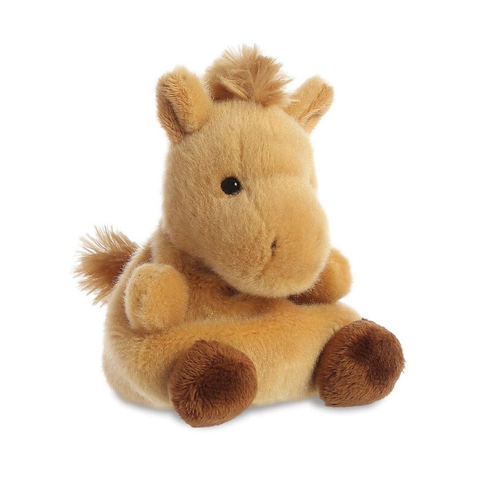 AURORA Peluche Palm Pals Cheval 13 cm en peluche douce, marquage CE, jouet d'enfant