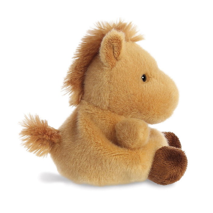 AURORA Peluche Palm Pals Cheval 13 cm en peluche douce, marquage CE, jouet d'enfant