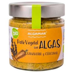 ALGAMAR Pâté biologique aux algues, carotte et curcuma 180g