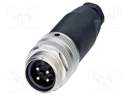 PHOENIX CONTACT Connecteur industriel 7/8 inch fiche mâle 4 PIN droit IP67