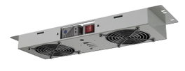 Lanview Logon RAF115WH Module de ventilation avec 2 ventilateurs et thermostat analogique