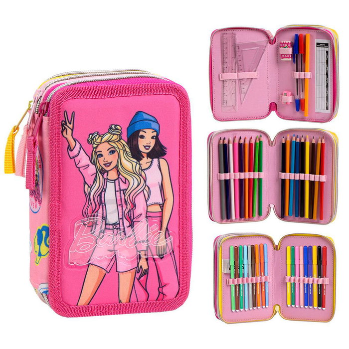 Cerdá Pochette à crayons Barbie Fuchsia avec accessoires Cerdá Pochette à crayons Barbie Fuchsia avec accessoires