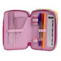 Giotto Plumier Barbie avec accessoires, 12.5 x 6.5 x 19.5 cm, fuschia - Pour enfants dès 3 ans