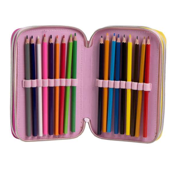 Giotto Plumier Barbie avec accessoires, 12.5 x 6.5 x 19.5 cm, fuschia - Pour enfants dès 3 ans Giotto Plumier Barbie avec accessoires, 12.5 x 6.5 x 19.5 cm, fuschia - Pour enfants dès 3 ans