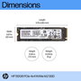 HP SSD NVMe M.2 512 Go PCIe 4x4 - Disque SSD interne haute performance pour ordinateur portable HP