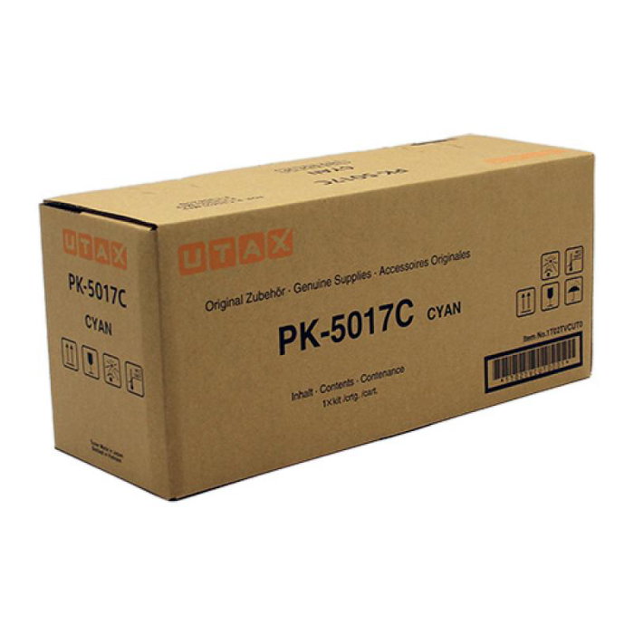 Utax Kit d'imprimante PK-5017C PK5017C Cartouche d'encre Cyan (1T02TVCUT0) pour copieur-imprimante Utax Kit d'imprimante PK-5017C PK5017C Cartouche d'encre Cyan (1T02TVCUT0) pour copieur-imprimante
