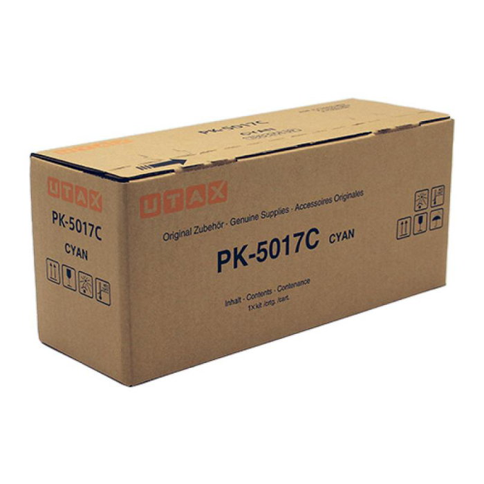 Utax Kit d'imprimante PK-5017C PK5017C Cartouche d'encre Cyan (1T02TVCUT0) pour copieur-imprimante Utax Kit d'imprimante PK-5017C PK5017C Cartouche d'encre Cyan (1T02TVCUT0) pour copieur-imprimante