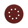 WOLFPACK LINEA PROFESIONAL Disques abrasifs à velcro 125 mm Grain 120, Lot de 10