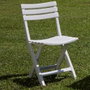 Chaise Pliante IPAE Progarden Birki bir80cbi Blanc 44 x 41 x 78 cm