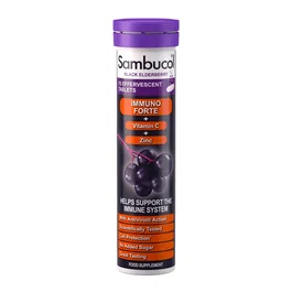 Sambucol Immuno Forte+ Sureau noir, Vitamine C et Zinc