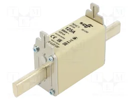 DF ELECTRIC Fusible NHC1 céramique 125A 500VAC 250VDC gG