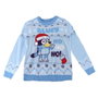 Bluey Pull de Noël Bleu clair - 3 ans