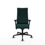 Piqueras Y Crespo Fauteuil Albacete Vert Bouteille avec Mécanisme Synchrone
