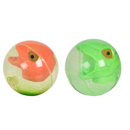HTI Pelotes Sautantes Dinosaures avec Lumières - Lot de 12 - Langues: Anglais, Français, Allemand, Italien, Portugais, Espagnol - Pour Enfants 3 ans et plus