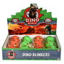 HTI Pelotes Sautantes Dinosaures avec Lumières - Lot de 12 - Langues: Anglais, Français, Allemand, Italien, Portugais, Espagnol - Pour Enfants 3 ans et plus