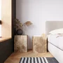 Abel Lámpara de Techo SOL-SL.0675 Lustre Plafonnier en Bois Naturel pour Intérieur