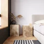 Abel Lámpara de Techo SOL-SL.0675 Lustre Plafonnier en Bois Naturel pour Intérieur