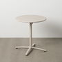Table d'Appoint Pliable Taupe 70 x 70 x 72 cm
