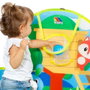 Molto Parc de jeux avec panier et 25 balles - 76x100x110 cm - Pour enfants dès 1 an - Espagnol/Anglais