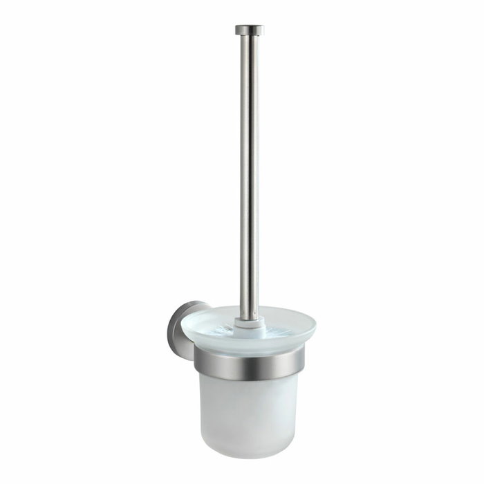Porte-brosse Wenko 10 X 35 X 14 CM Blanc Acier inoxydable Moderne Chrome Porte-brosse Wenko 10 X 35 X 14 CM Blanc Acier inoxydable Moderne Chrome