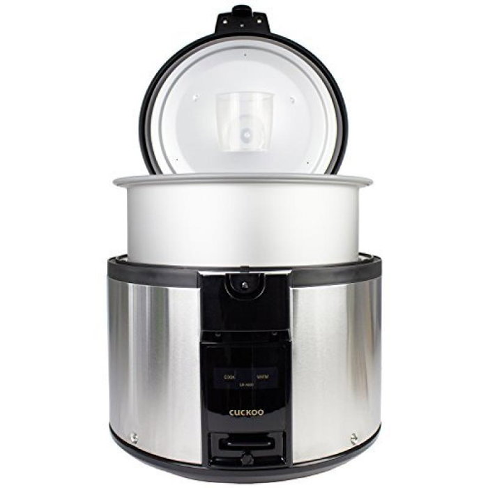 Cuckoo Autocuiseur à Riz SR-4600 SR4600 - Capacité 4.6 L - Noir Argenté - Modèle SR-4600
