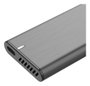 Coolbox Caja Externa M.2 USB-C Coolbox Minichase - Boîtier SSD M.2 NVMe/USB 3.2 Gen 2 Aluminium Gris