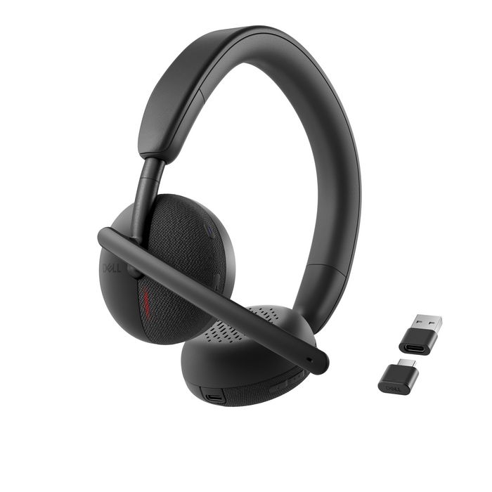 Dell WL3024 - Casque professionnel sans fil avec réduction de bruit IA pour conférences et productivité