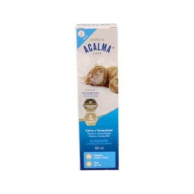 VETNOVA VET ACALMA GATOS SPRAY 60 ML VETNOVA VET ACALMA GATOS SPRAY 60 ML