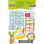 Lisciani Giochi CAROTINA Mini ardoise magique Alphabet éducatif - Apprentissage lettres, dessin, écriture pour enfants 3-6 ans avec fiches pédagogiques réutilisables
