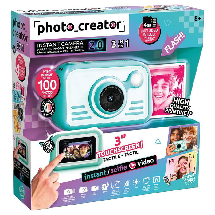 Canal Toys Appareil Photo Instantané Creator CLK 046 Noir