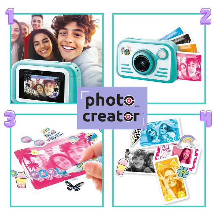 Canal Toys Appareil Photo Instantané Creator CLK 046 Noir