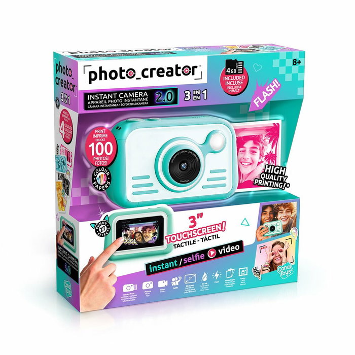 Canal Toys Appareil Photo Instantané Creator CLK 046 Noir