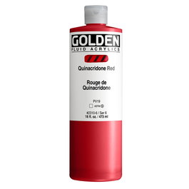 Golden Colores Acrílicos Rojo Quinacridona 473 ml