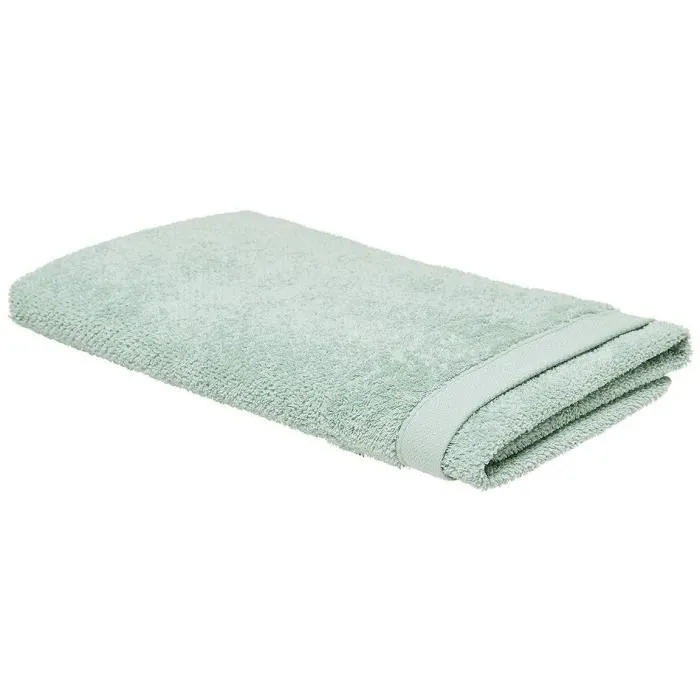 Today Serviette de bain 100% coton biologique certifiée GOTS et Oeko-Tex, 70 x 130 cm, 450 g/m², Organic Celadon, absorption élevée, facile d'entretien
