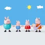 Hasbro Peppa Pig Figurines articulées Famille de 5 avec bébé Evie, coffret jouets pour garçons et filles dès 3 ans
