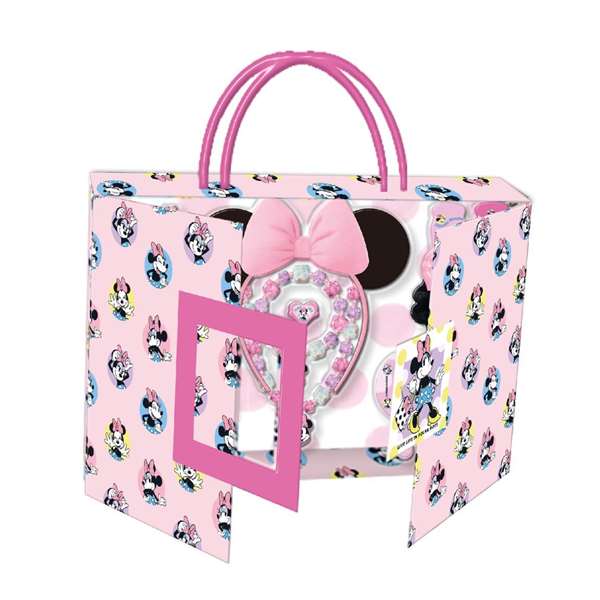 Cerdá - Set de beauté boîte Minnie rose - Coffret maquillage enfants 34 x 24.5 x 4 cm - À partir de 3 ans