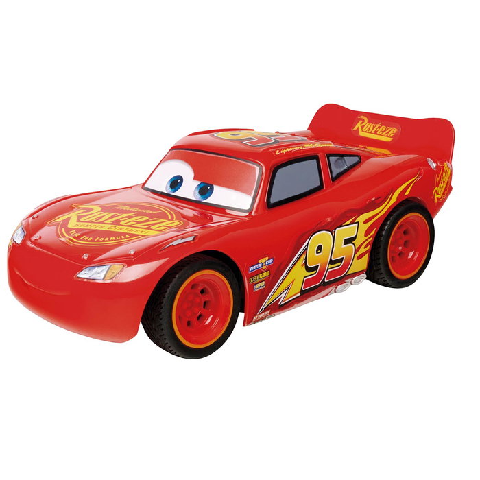 JADA TOYS Coche radio control Rayo McQueen Cars Disney Pixar 1:24