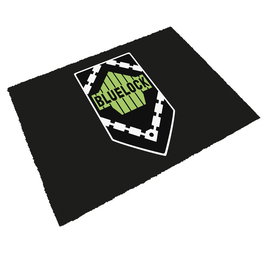 SD TOYS Felpudo Blue Lock Logo en fibre de coco 60 x 40 cm