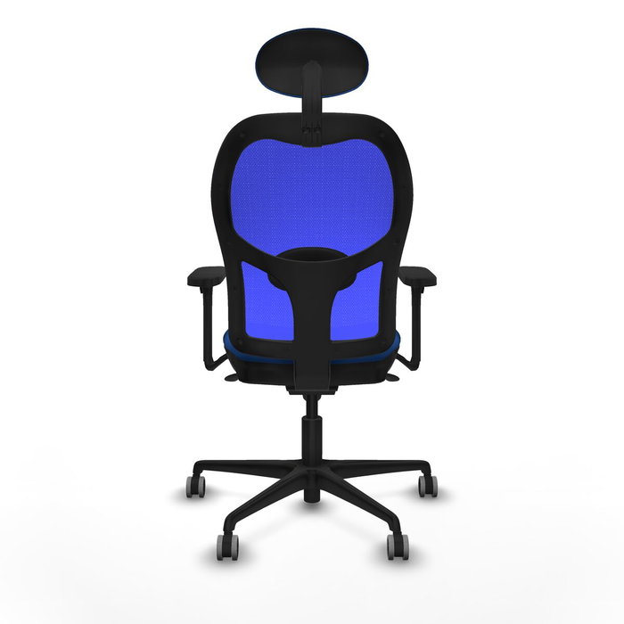 Piqueras y Crespo Chaise de Bureau avec Appui-tête Jorquera 3D036G1 Bleu