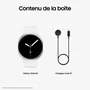 Samsung Galaxy Watch 8 Montre connectée Bluetooth 4G avec GPS, Boîtier 44 mm Argent